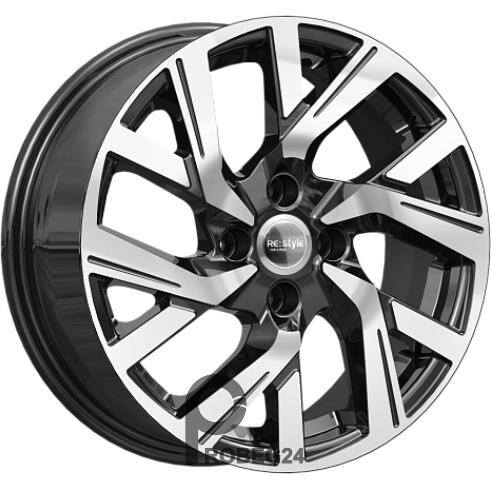 K&K КС1030 6x15 4*100 ET39 DIA60.1 Алмаз черный Литой