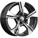 K&K КС1053 6.5x16 5*108 ET33 DIA60.1 Алмаз черный Литой