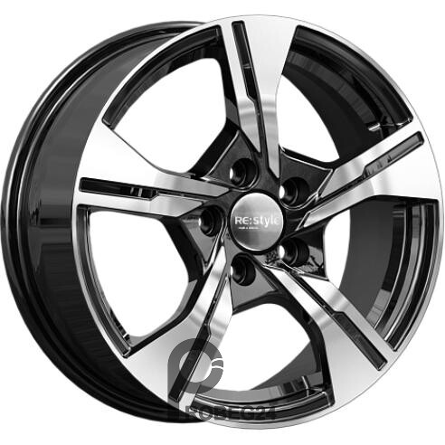 K&K КС1053 6.5x16 5*108 ET33 DIA60.1 Алмаз черный Литой