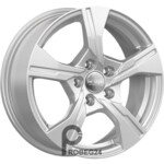 K&K КС1053 6.5x16 5*108 ET33 DIA60.1 Сильвер Литой