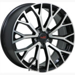 Replica LA V523 8x19 5*108 ET42.5 DIA63.3 BKF Литой