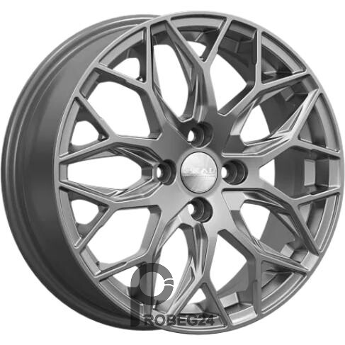 Скад Фабиан 6x16 4*100 ET41 DIA60.1 Графит Литой
