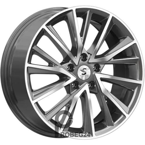K&K КР010 7.5x18 5*112 ET40 DIA57.1 Алмаз графит Литой