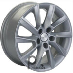 Khomen KHW 1604 6x16 5*100 ET38 DIA57.1 F-Silver Литой