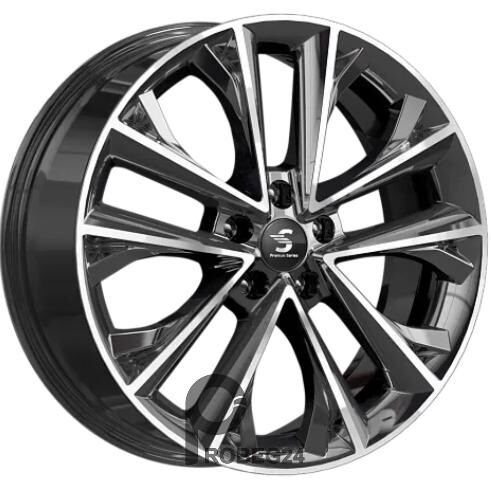 Скад КР012 7x18 5*108 ET33 DIA60.1 Алмаз черный Литой