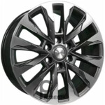 Khomen KHW 2010 8x20 6*114.3 ET40 DIA67.1 Gray-FP Литой