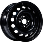 Trebl X40014 P 6x15 4*100 ET36 DIA60.1 Black Штампованный