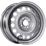 Trebl X40014 P 6x15 4*100 ET36 DIA60.1 Silver Штампованный