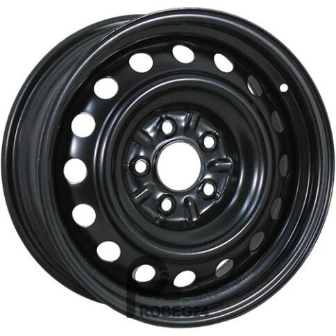 Trebl X40054 P 6x16 5*114.3 ET43 DIA67.1 Black Штампованный