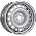 Trebl X40962 7x17 5*108 ET23 DIA60.1 Silver Штампованный
