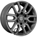 Khomen KHW 1723 8x17 6*139.7 ET50 DIA92.5 Gray Литой