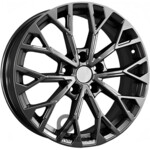 Khomen KHW 1718 7x17 5*108 ET33 DIA60.1 Gray Литой