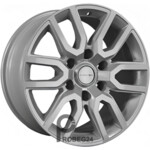 Khomen KHW 1723 8x17 6*139.7 ET30 DIA106.1 F-Silver Литой