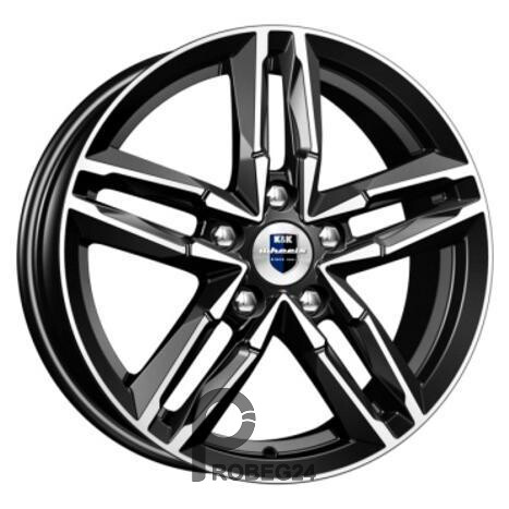 K&K Sayan 6x16 5*110 ET45 DIA67.1 Алмаз черный Литой