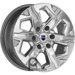K&K Тейт 7.5x17 6*114.3 ET39 DIA67.1 Дарк платинум Литой