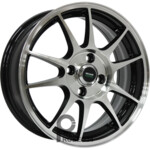 Megami MGM-5 6x14 4*100 ET35 DIA67.1 BKF Литой