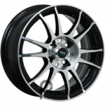 Megami MGM-3 6x14 4*100 ET35 DIA67.1 BKF Литой