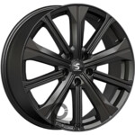 K&K КР013 7x19 5*112 ET43 DIA57.1 Черный Матовый Литой