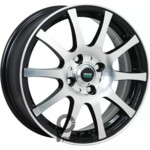 Megami MGM-2 6x15 4*100 ET40 DIA67.1 BKF Литой