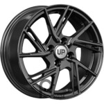 Wheels UP UP115 6.5x15 4*100 ET40 DIA60.1 New Black Литой