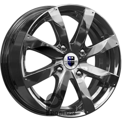 K&K Джемини 6x15 4*114.3 ET44 DIA56.6 Кварц Литой