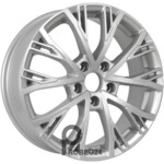 RST R207 6.5x17 5*108 ET33 DIA60.1 Silver Литой