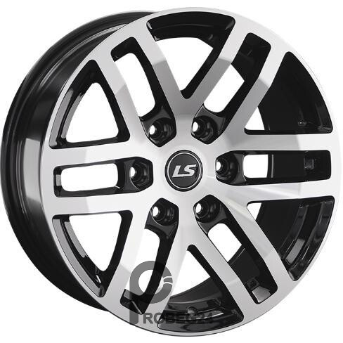 LS 1279 9x20 6*139.7 ET25 DIA106.1 BKF Литой