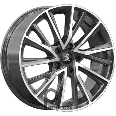 K&K КР010 7.5x18 5*108 ET36 DIA65.1 Diamond black gris Литой
