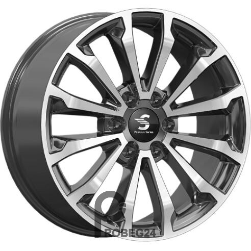 K&K КР006 8.5x20 6*139.7 ET33 DIA100.1 Diamond black gris Литой