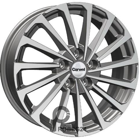 Carwel Кагра 6.5x17 5*114.3 ET49 DIA67.1 AGR Литой
