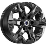 K&K Тейт 7.5x17 6*114.3 ET39 DIA67.1 Кварц Литой