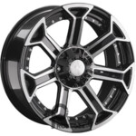 LS 1293 9x20 6*139.7 ET25 DIA100.1 BKF Литой
