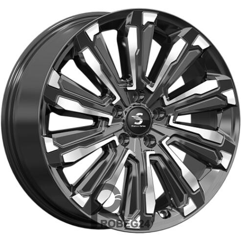 Скад Humber 8x20 5*108 ET45 DIA63.3 Diamond Black Gris Литой