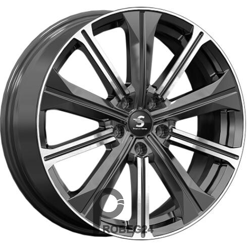 Скад КР013 7x19 5*108 ET45 DIA60.1 Diamond Black Gris Литой