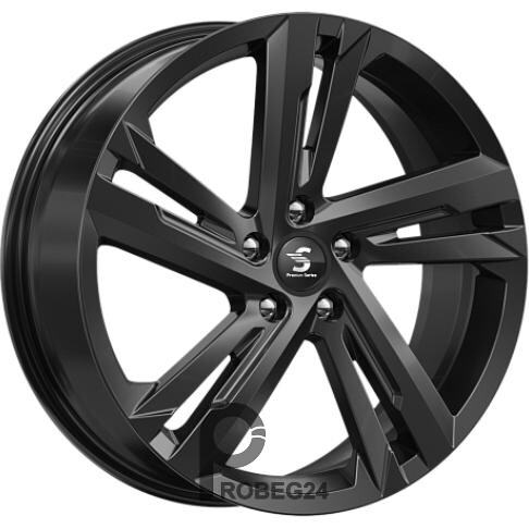 K&K КР002 7x19 5*108 ET33 DIA60.1 Черный Матовый Литой