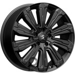 K&K Humber 8x20 5*112 ET39 DIA66.6 Черный Матовый Литой