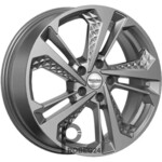 Скад KL-1069 7x18 5*114.3 ET38 DIA67.1 Графит Литой