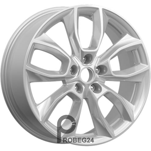 K&K КР001 7x18 5*114.3 ET40 DIA66.1 Elite silver Литой