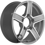 Khomen KHW 1614 6.5x16 5*139.7 ET40 DIA98.5 F-Silver-FP Литой