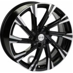 Khomen KHW 1901 7.5x19 5*112 ET32 DIA66.6 Black-FP Литой