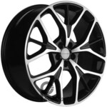 Khomen KHW 2012 8x20 5*120 ET30 DIA66.1 Black-FP Литой