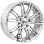 RST R187 7x17 5*110 ET46 DIA63.3 Silver Литой