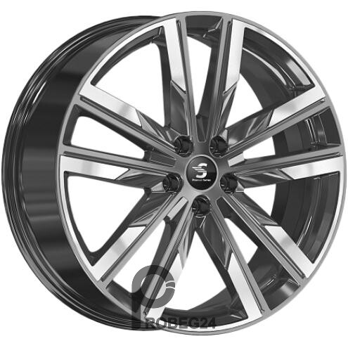 Скад KP014 8x20 5*114.3 ET40 DIA67.1 Алмаз черный Литой