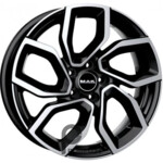 MAK Apollo 7x18 4*108 ET35 DIA65.1 Black mirror Литой