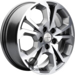 Khomen KHW 1711 6.5x17 5*114.3 ET50 DIA64.1 F-Silver Литой