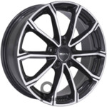 MAK DaVinci 7x17 4*100 ET37 DIA60.1 Black mirror Литой