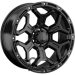 LS FlowForming RC68 9x18 6*139.7 ET25 DIA106.1 BK Литой