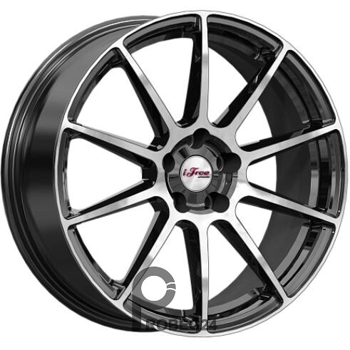 iFree Винзор 7x18 5*108 ET33 DIA60.1 Блэк Джек Литой