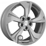 Khomen KHW 1724 7x17 5*108 ET36 DIA65.1 F-Silver Литой