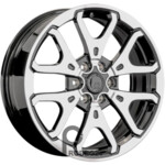 LS Forged FG20 7.5x18 6*114.3 ET46 DIA67.1 BKF Кованый